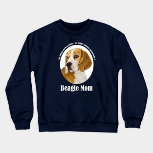 Beagle Mom Crewneck Sweatshirt